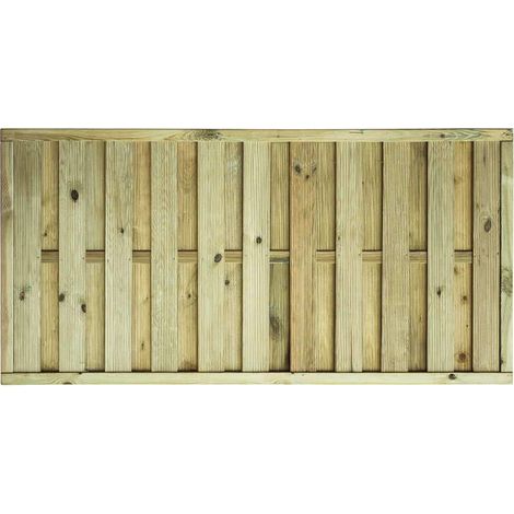 90x180 cm Windschutzplatte aus Lilo-imprägniertem Holz (1/2)