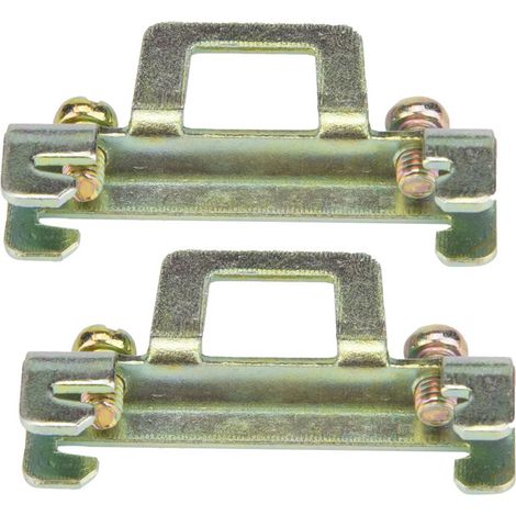 10 clips de fixation pour rail DIN 35 mm (modèle métallique 11) (1/5)