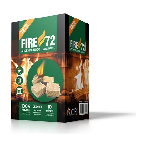 ACCENDIFUOCO ECOLOGICO FIRE72- senza- pezzi 1
