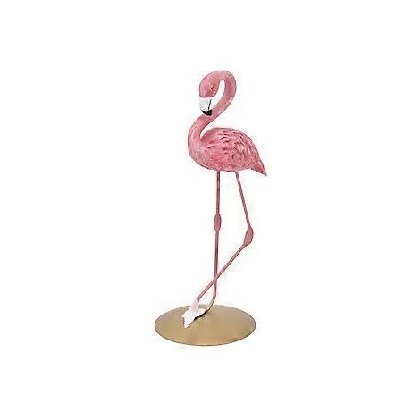 Stilvolle Wohndekoration, tragbare, leichte Flamingo-Ornamente aus Kunstharz, rosa Flamingo-Figuren, exquisites Design mit schönen Linien und lebendiger Natur (1/5)