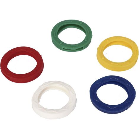 COFAN bl 5 uds separador de llaves caja 12 unid. , Separador Llaves varios colores en blíster.