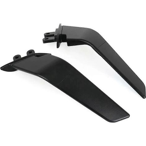 Stealth Winglets Motorradspiegel, Schwenkspiegel-Set für schwarze (1/5)