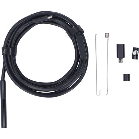 Endoscope à objectif unique de 7,9 mm, connecteur de type C étanche IP67, caméra d'inspection industrielle 1080P HD 2MP pour Android OTG, câble de 1 mètre / 3,3 pieds (1/5)