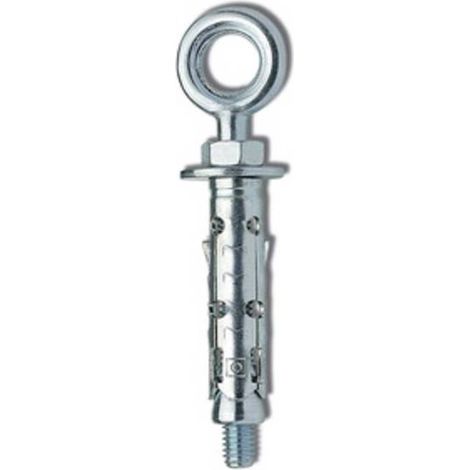 50 x ELEMATIC TASSELLO LE OC 6 ACCIAIO OCCHIOLO CHIUSO