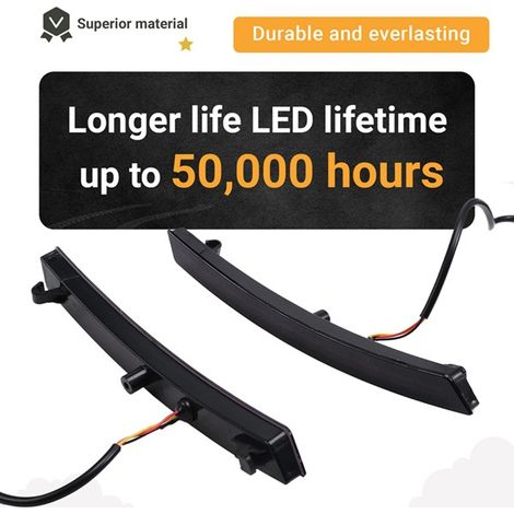 1 pair of daytime running lights compatible with Honda CR-V 2023-2024 (1/5)