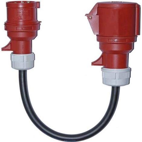 Gossen Metrawatt Z750F Adattatore per misurazioni Connettore CEE 32 A 5 poli - Spina CEE 16 A 5 poli