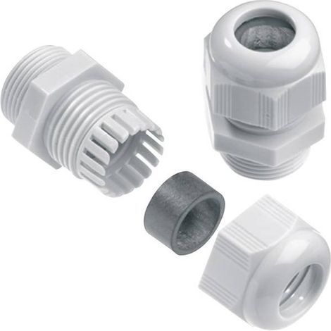 Weidmüller 1909770000-1 Pressacavo filettato PG9 Poliammide Grigio 1 pz.