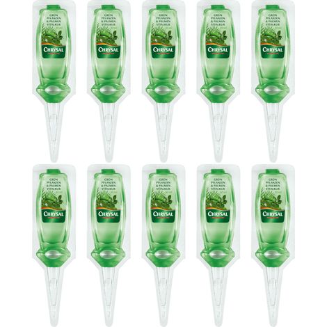 Chrysal Grünpflanzen und Palmen Vitalkur - 10x 30 ml (1/2)