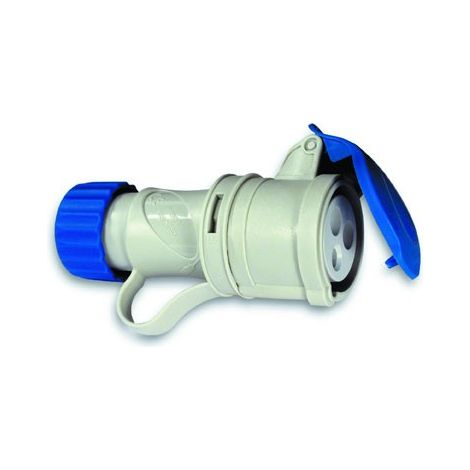 Base Cetac Asein 2P+T 220V/16A Azul
