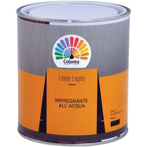 IMPREGNANTE PER LEGNO 'COLOREA' Lt. 2,5 Noce scuro