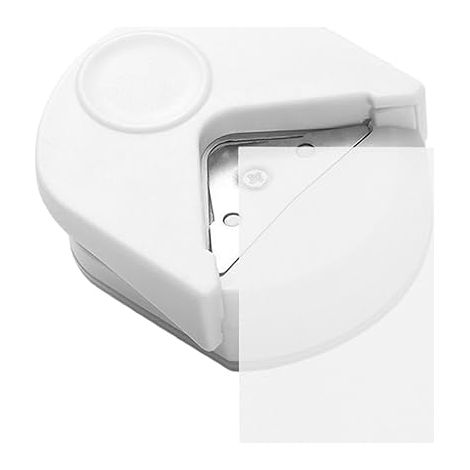 Punta per arrotondare i bordi - Strumento portatile per arrotondare i bordi R4mm - Scalpello per arrotondare i bordi  Lamina Card Journal Photo DIY Crafts Workplace Youth