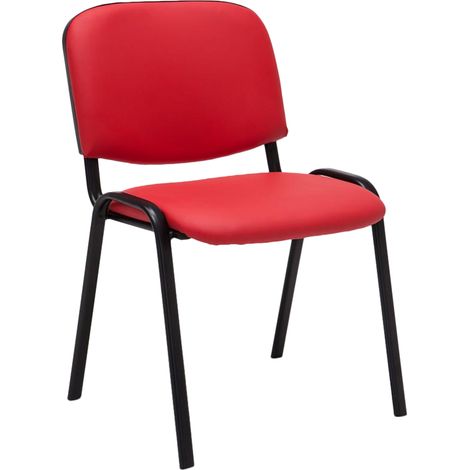 Stapelstuhl Ken Kunstleder rot (1/5)
