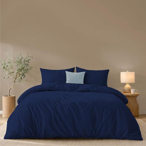 Housse de Couette 240x260 + 2 Taies Oreiller 50x70cm (1/5)