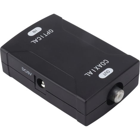 Convertisseur optique coaxial, convertisseur numérique du son, adaptateur audio optique bidirectionnel SPDIF, répéteur (1/5)