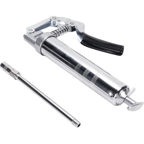 Ortviai Pompe à graisse manuelle compacte 120 ml, 3000 PSI, ergonomique, pour cartouches de 3 oz (1/5)