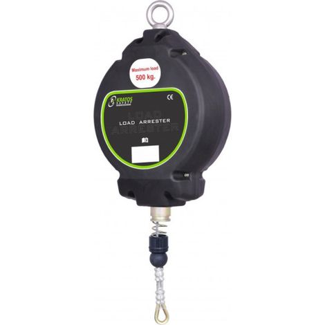 Rectráctil anticaída cargas cable en acero galvanizado lg 10 m, para un peso máximo de 500 kg SENTINELS KRATOS SAFETY 15 m