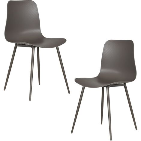 Packs Sillas Comedor - Pack 2 Sillas Bimi - Gris (1/5)