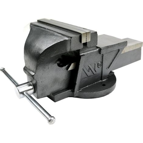 Schwerlast-Schraubstock aus duktilem Gusseisen für Schlosserarbeiten, 200 mm Waryński (1/3)