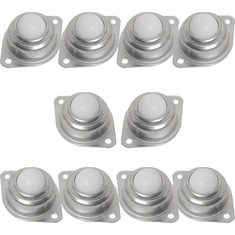 Ruedas de transferencia, 10 piezas de bolas de nailon para muebles y carros deslizantes