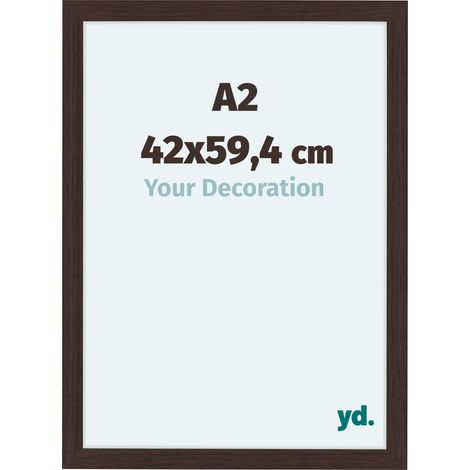yd. - Cadre photo A2 42x59.4 - Chene Fonce - MDF - Como (1/5)