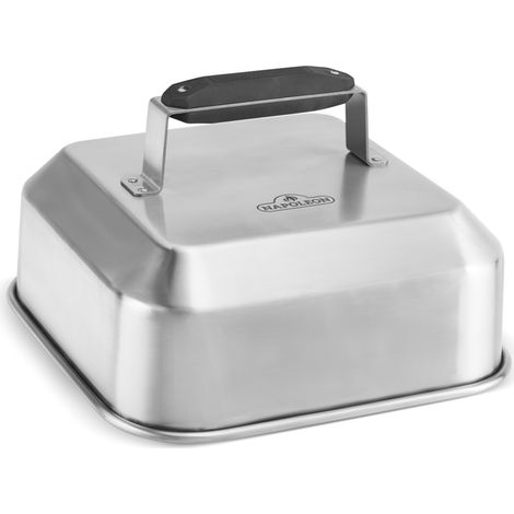 Cloche de cuisson pour plancha - inox (1/4)