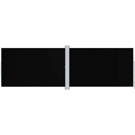 Tenda da sole, misura regolabile, materiali resistenti, colore nero (1/2)