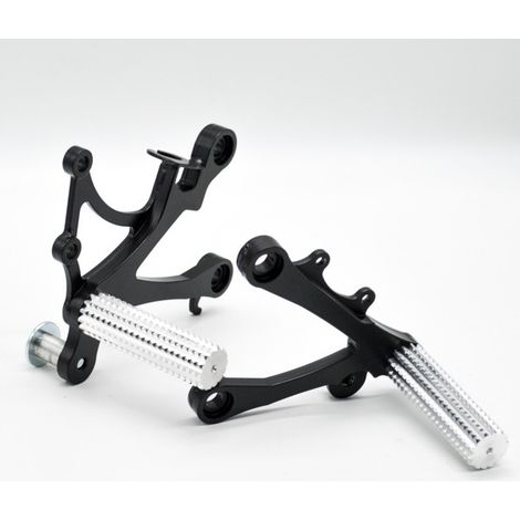 Stunt-Fußrasten vorne für Kawasaki ZX6R 636 (2005-2008) (1/5)