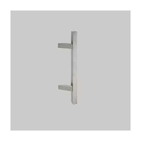 Maniglione inox inclinato texas 25x25x500 mm, inter. 300 mm - col. inox satinato conf. da 2 pz