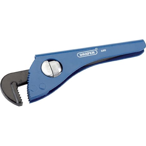 Draper 175mm Thumbturn Pipe Wrench (Model 90012) – Adjustable Heavy-Duty Plumbing Wrench for Pipes and Fittings (1/5)