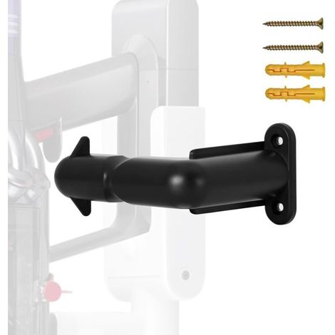 Supporto a parete resistente per aspirapolvere Shark e Dyson (V7/V8/V10/V11), staffa a muro inclusa, compatibile con la modalità vivavoce.