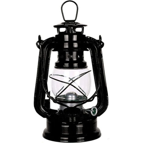 Lampe à pétrole, lampe d'ambiance de camping portable pour tente extérieure, lampe décorative en fer, adaptée à une utilisation intérieure ou extérieure