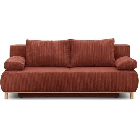 Mika Schlafbank Terrakotta Cord