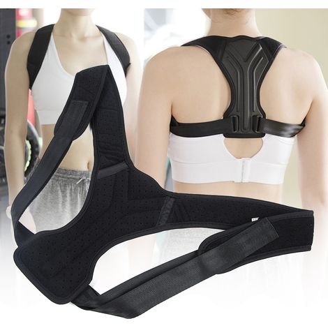 Ceinture Orthopédique pour le Dos - Correcteur de Posture Adulte Taille L (95-115 cm) Anti-Cyphose (1/5)