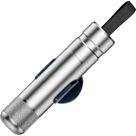 Marteau de sécurité pour voiture – Outil d'urgence compact avec brise-vitre en acier au tungstène – Conception polyvalente en alliage d'aluminium pour véhicules (1/5)