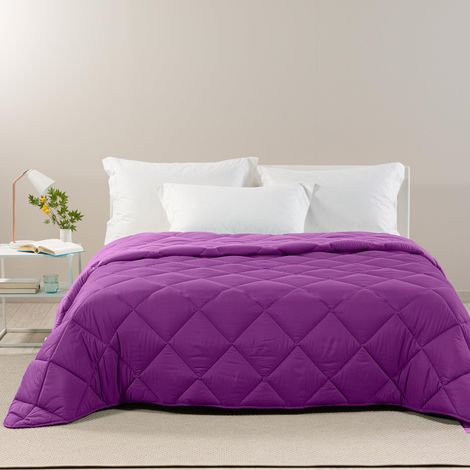 Couette Douce Duvet Chaude et Respirant pour Ete et Hiver, Lavable en Machine, Disponible 170x265 cm, Couette 220x265, 260x265, Couverture Lit 1 Personne et 2 Personnes (1/5)