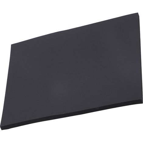 Tapis de maintenance noir antidérapant, flexible, imperméable et isolant thermique pour machine à plastifier (1/5)