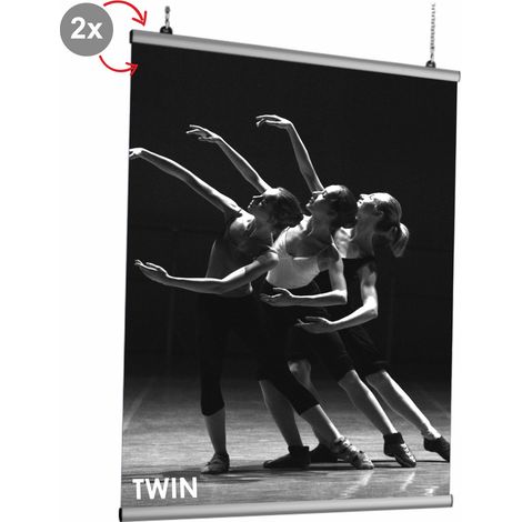 Tira de póster doble de 40 cm a doble cara (1/5)