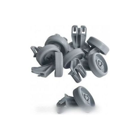 ROULETTE PANIER INFERIEUR DIA36M/MX8 POUR LAVE VAISSELLE WHIRLPOOL (1/2)