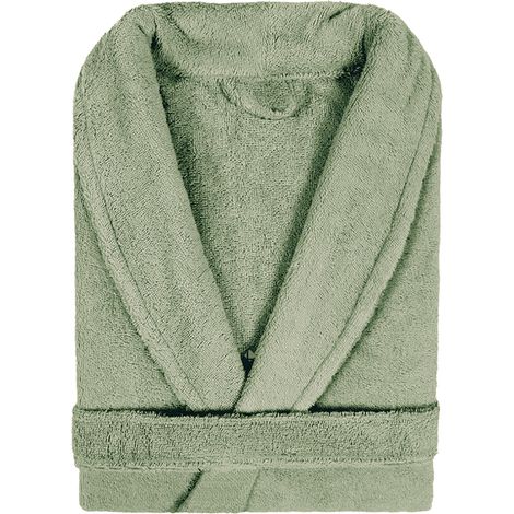 Peignoir adulte col châle PURE Col châle S