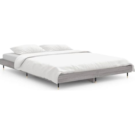 Maison Exclusive - Giroletto Grigio Sonoma 135x190 cm in Legno Multistrato (1/5)