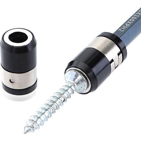 Anneau Magnetiseur - 21 mm - Pour Embouts De Tournevis 6,35 mm - Acier Trempé HRC60 - Usage Domestique Et Bricolage (1/5)