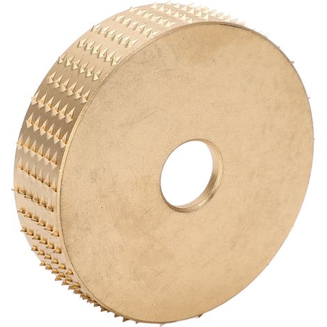 Disque à meuler d'angle rond dur pour le ponçage, le façonnage, l'affûtage, la sculpture sur bois, le polissage de plateaux à thé, or (1/5)