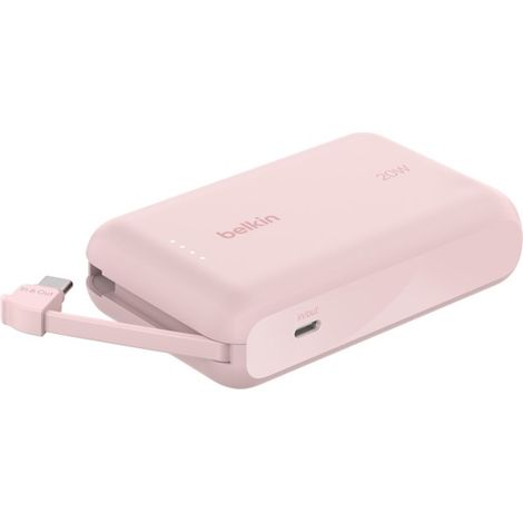 BATERIA EXTERNA 10K CON CABLE ROSA (1/5)