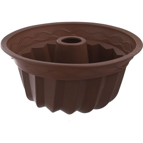 Silikon-Kuchenform zum Backen von Kuchen mit Kamin (1/2)