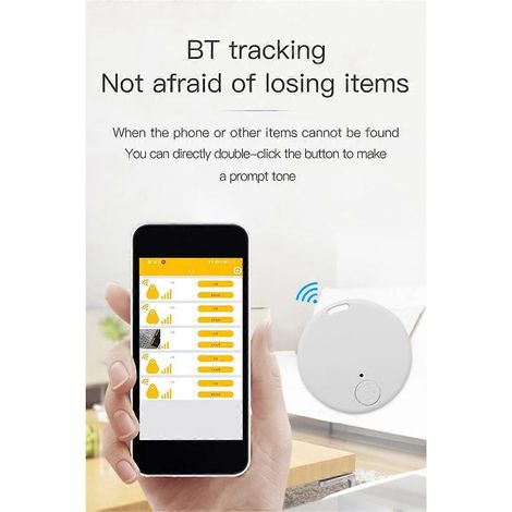 3er-Pack GPS-Tracker für Fahrzeuge, Schlüsselfinder, GPS-Tracker, Weiß