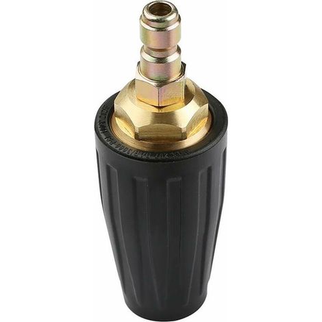 Rotary Turbo Nozzle, Rotary Turbo Nozzle Spray Nozzle for High Pressure Washer 1/4 3000PSI Quick Connect, Jet Cleaning Nozzle (1/5)