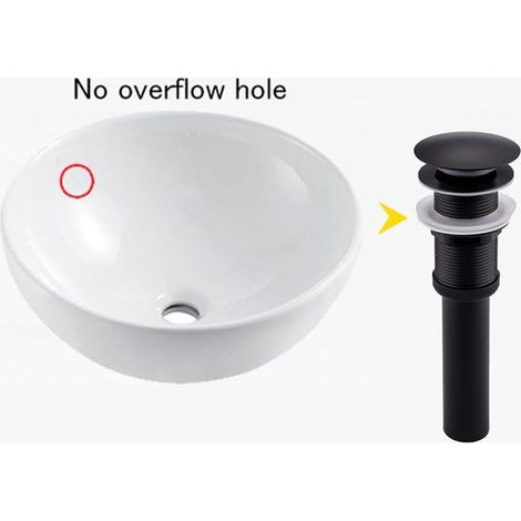 Tapón de desagüe de acero inoxidable con forma de hongo - Negro - Tapón de resorte para fregadero (1/5)