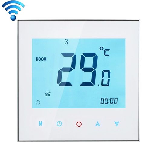 Termostato Smart WiFi Beca BHT-1000GALW Bianco (1/5)