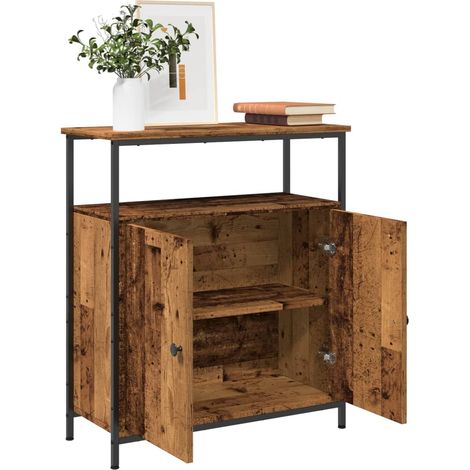 Sideboard Altholz-Optik 70x30x80 cm Holzwerkstoff