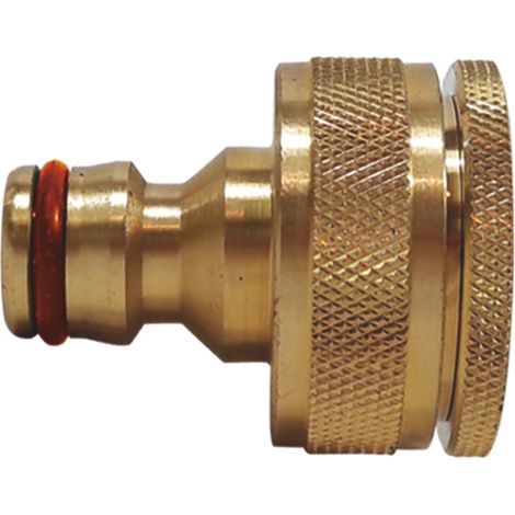 Adaptador hembra de metal para manguera - 3/4"x1/2"